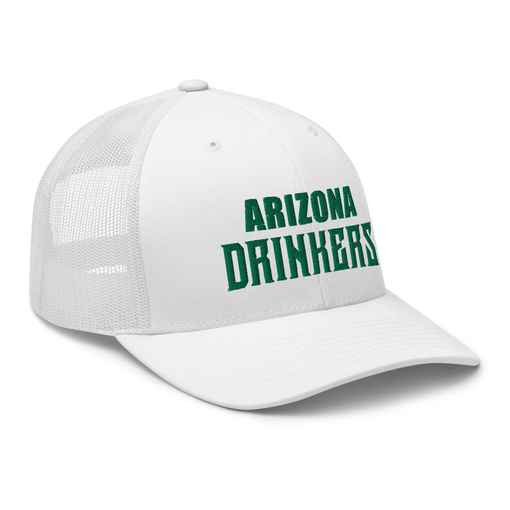 Trucker Cap with Arizona Drinkers St Patrick's Day Text