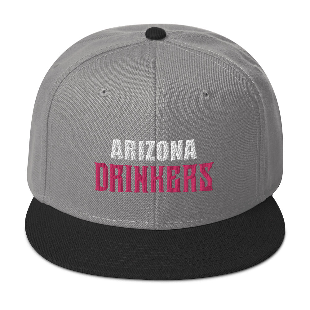 Snapback Hat with Pink Color