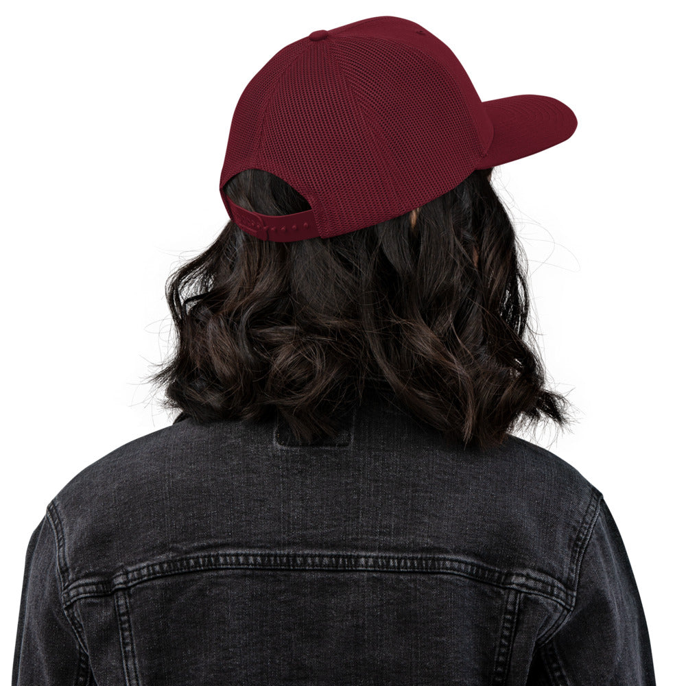Trucker Cap with Arizona Drinkers in Yellow Color on Front