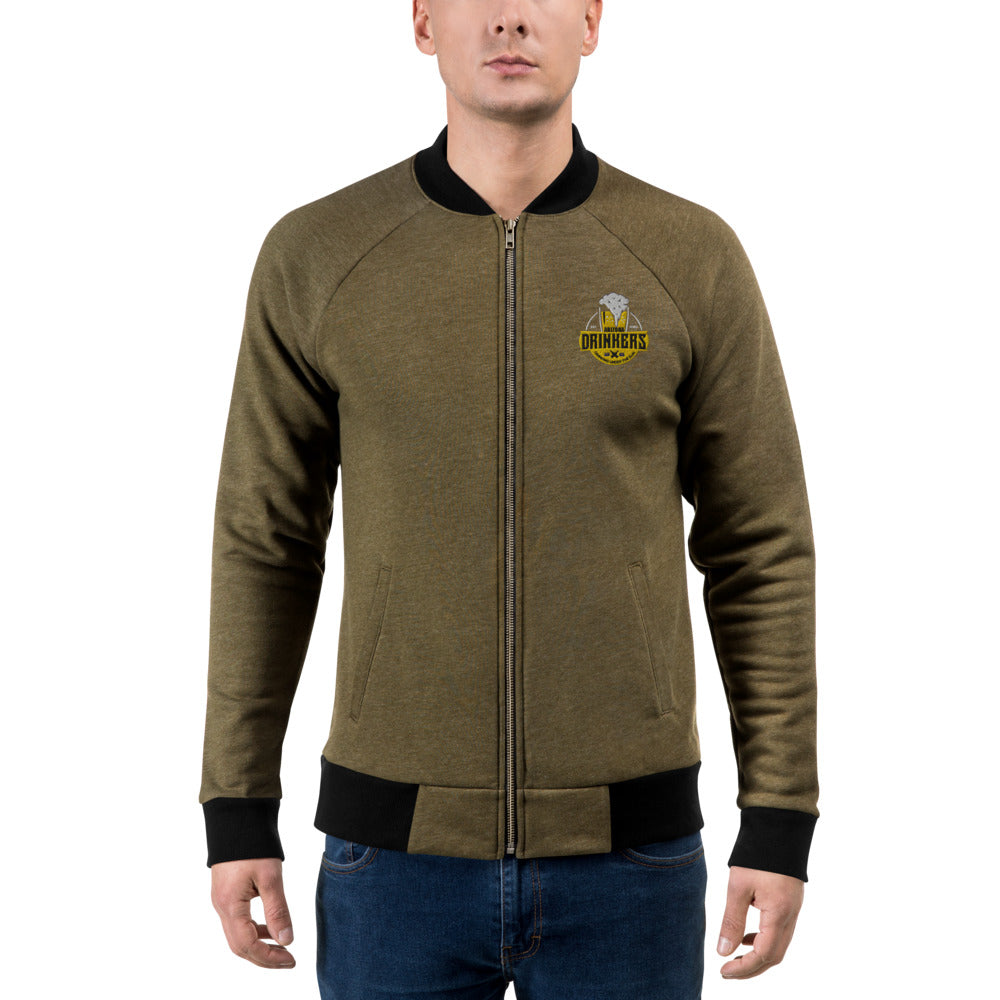 Bomber Jacket with Arizona Drinkers Logo on left chest