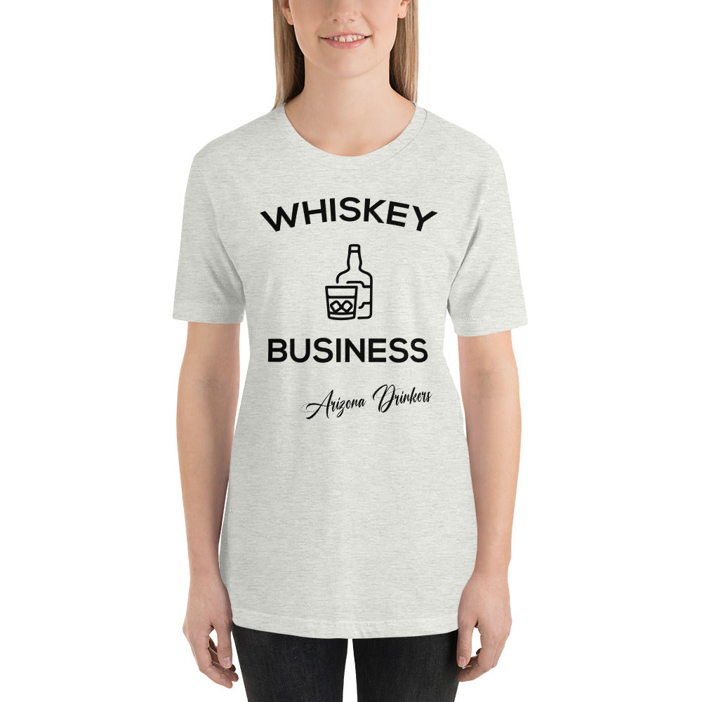 Unisex t-shirt with Drinkers Text