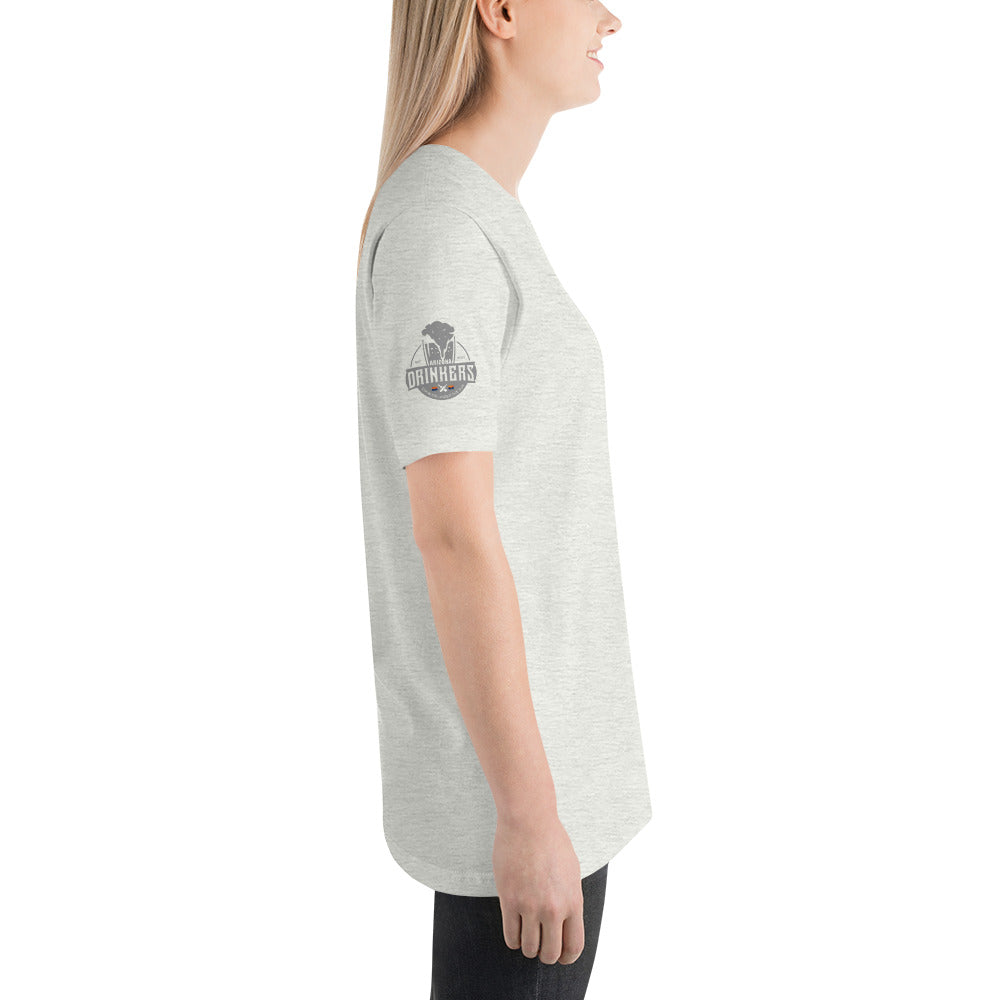 Short-Sleeve Unisex T-Shirt with Arizona Drinkers Logo