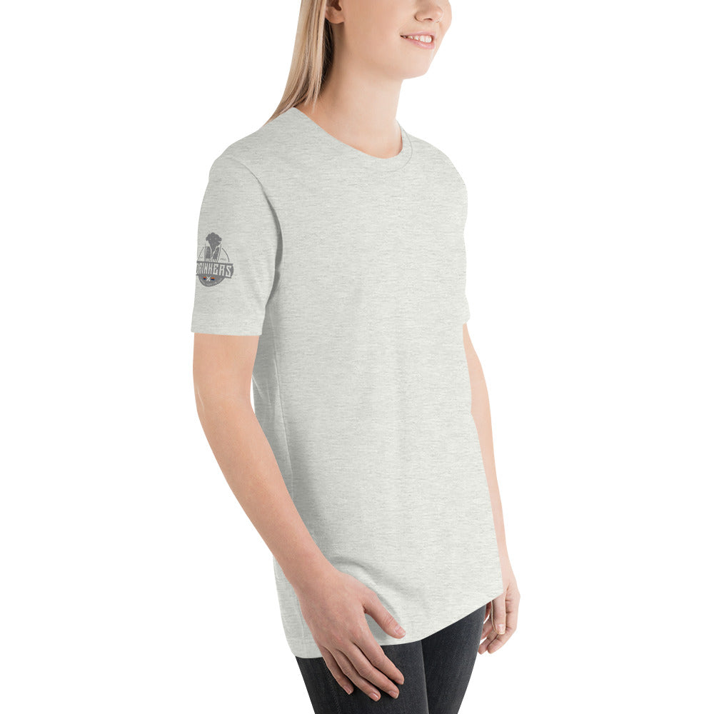 Short-Sleeve Unisex T-Shirt with Arizona Drinkers Logo