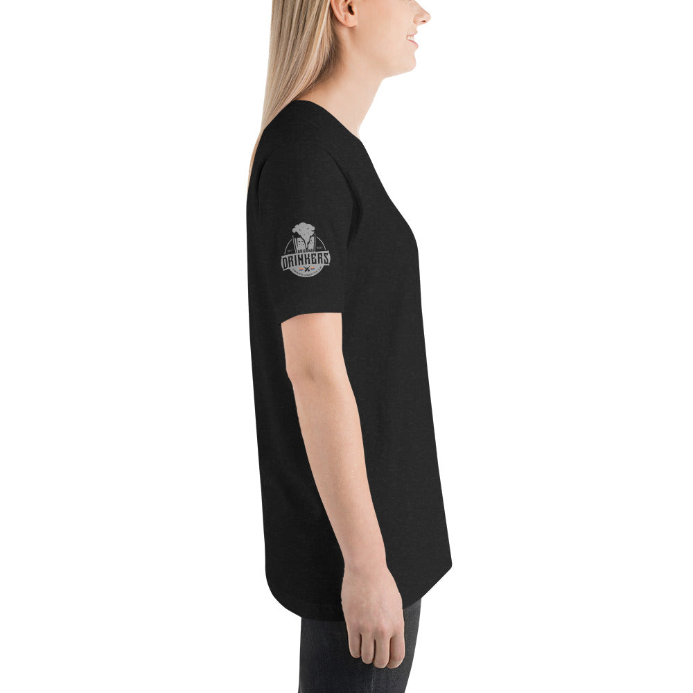 Short-Sleeve Unisex T-Shirt with Arizona Drinkers Logo