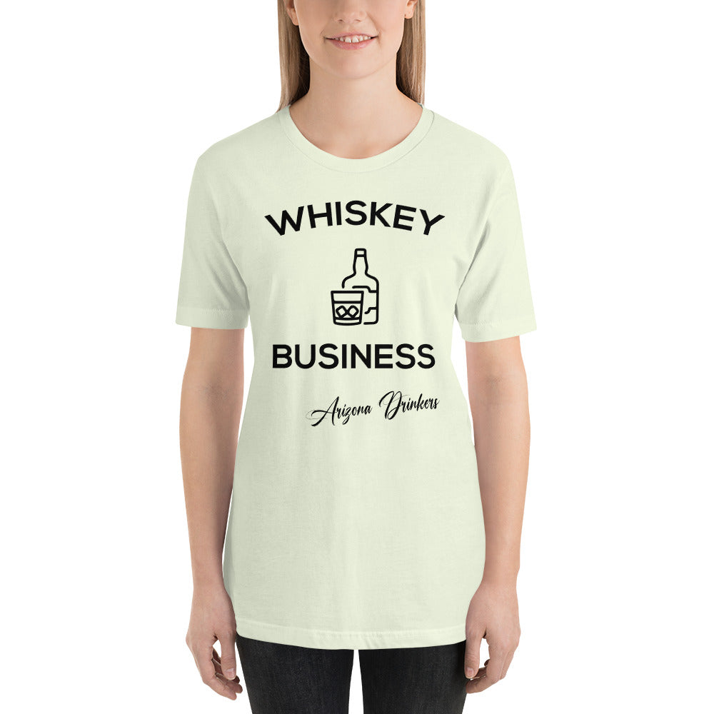 Unisex t-shirt with Drinkers Text