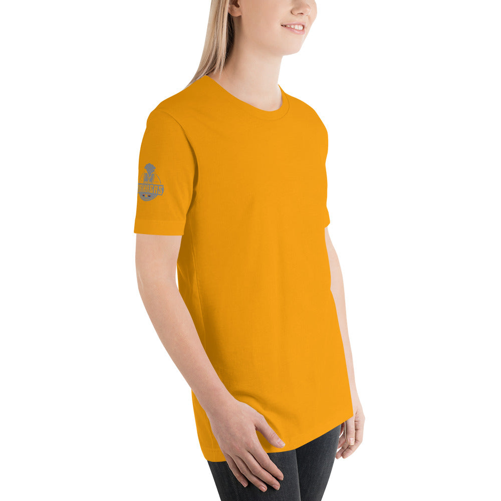 Short-Sleeve Unisex T-Shirt with Arizona Drinkers Logo