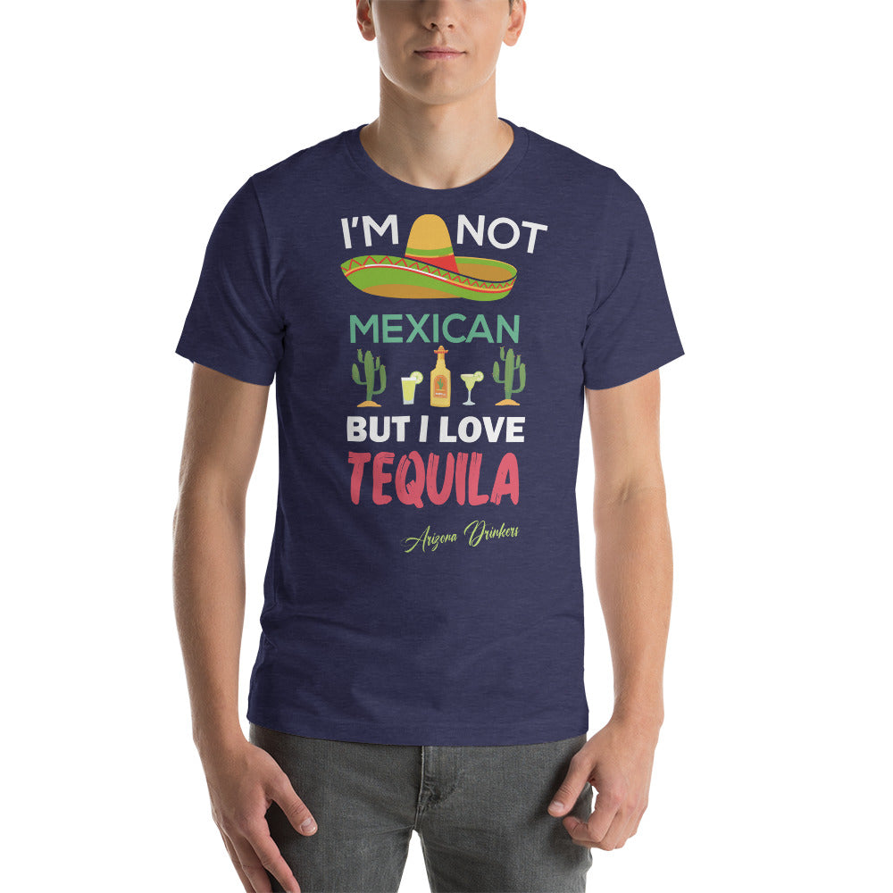 Short-sleeve unisex t-shirt with Drinkers Text on front