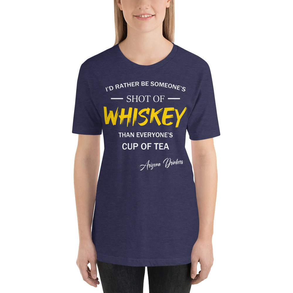 Unisex t-shirt with Drinkers Text