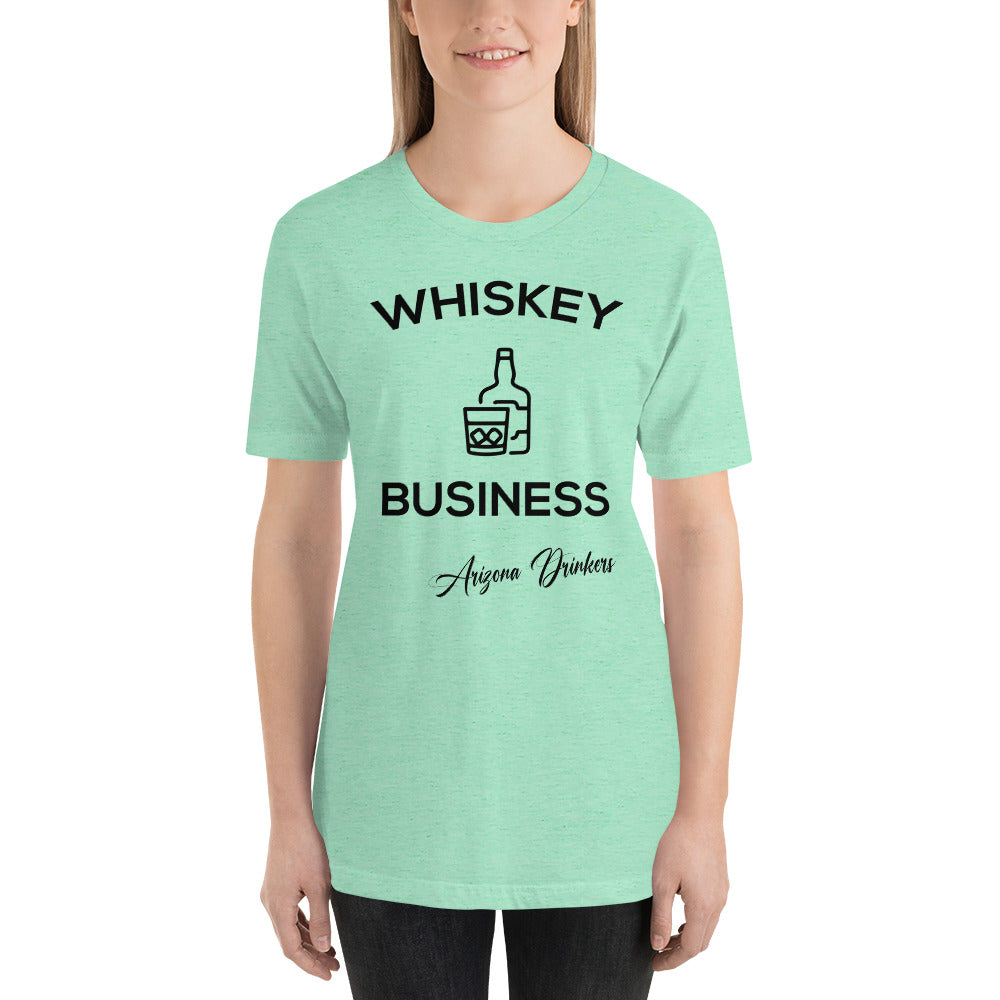 Unisex t-shirt with Drinkers Text