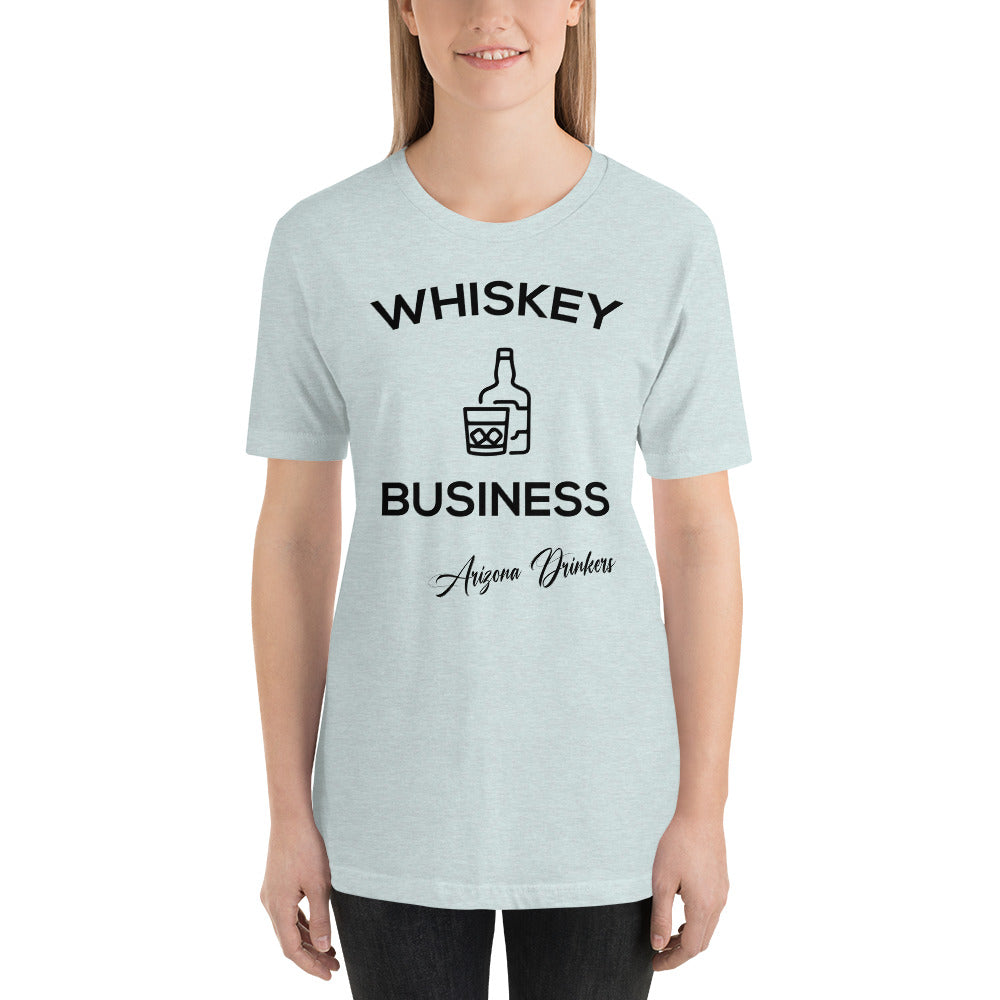 Unisex t-shirt with Drinkers Text