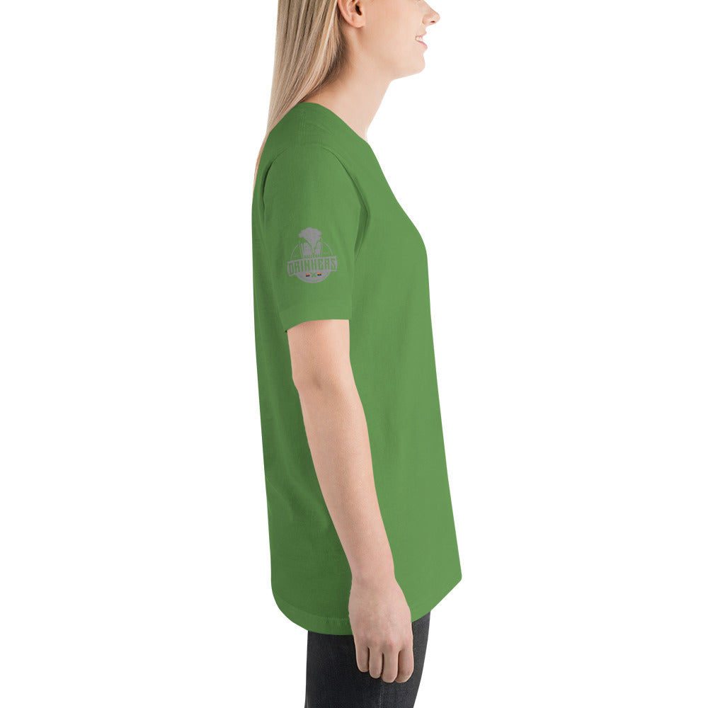 Short-Sleeve Unisex T-Shirt with Arizona Drinkers Logo