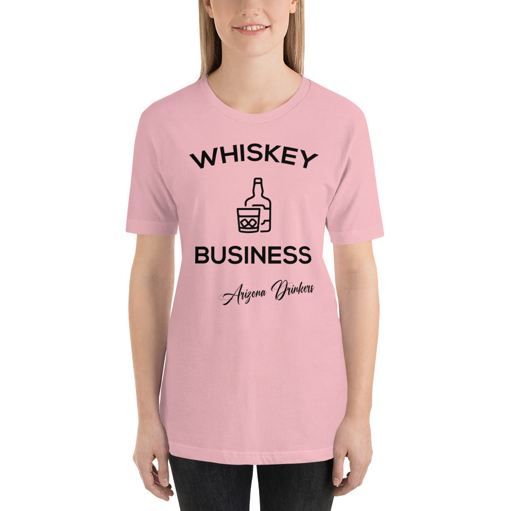 Unisex t-shirt with Drinkers Text