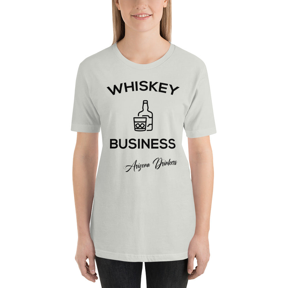 Unisex t-shirt with Drinkers Text