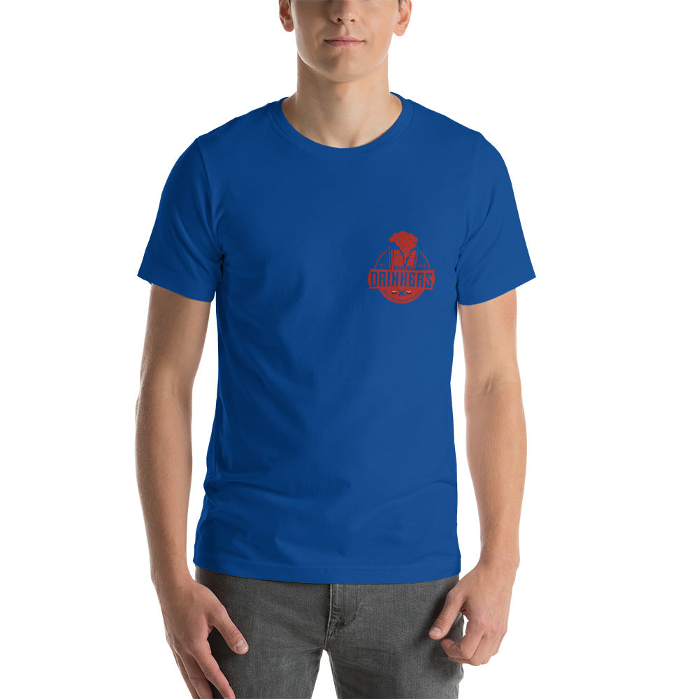 Short-Sleeve Unisex T-Shirt with Arizona Drinkers Logo