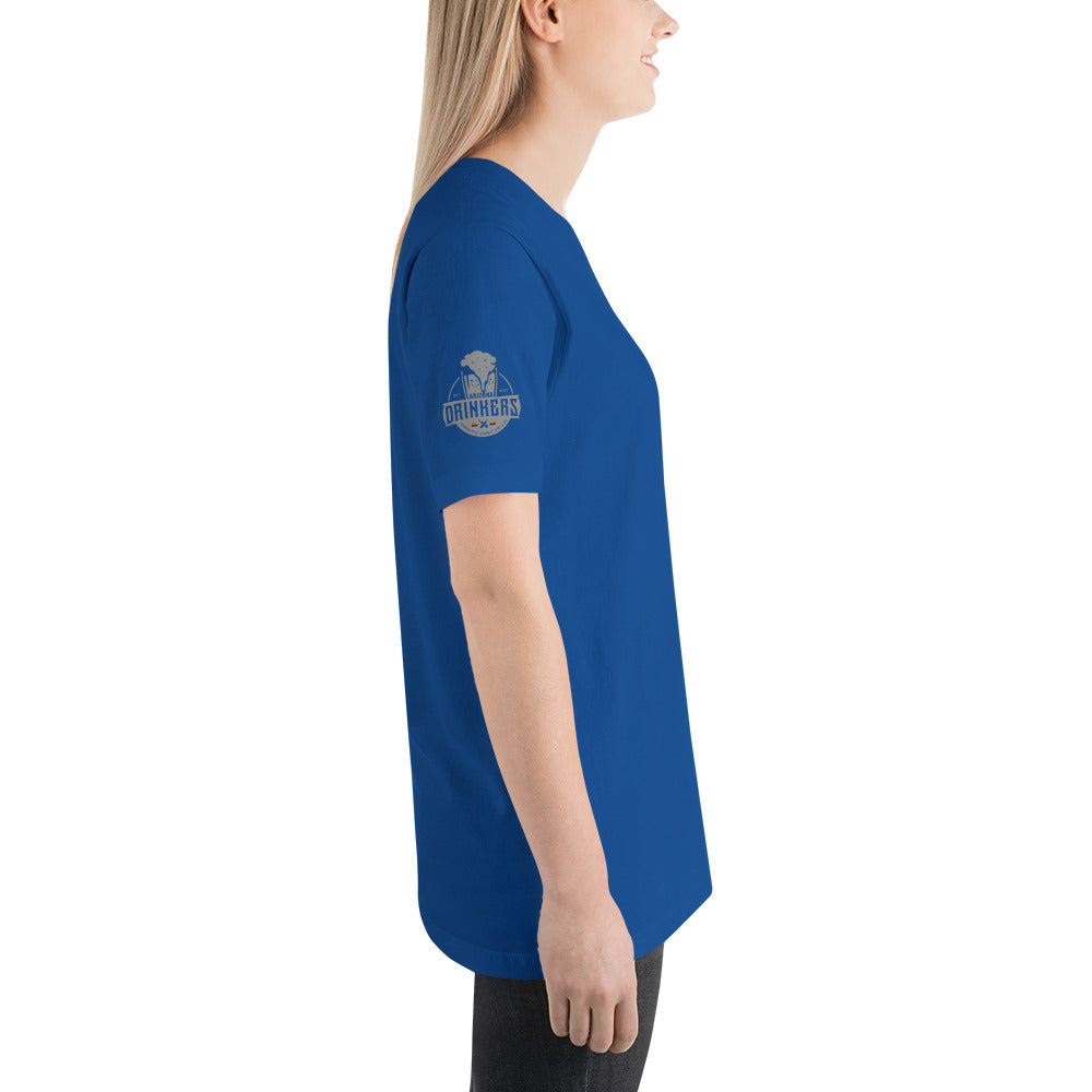 Short-Sleeve Unisex T-Shirt with Arizona Drinkers Logo