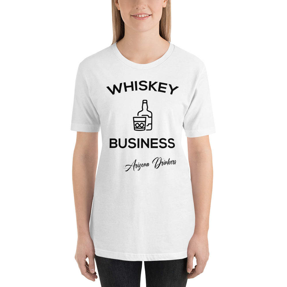 Unisex t-shirt with Drinkers Text