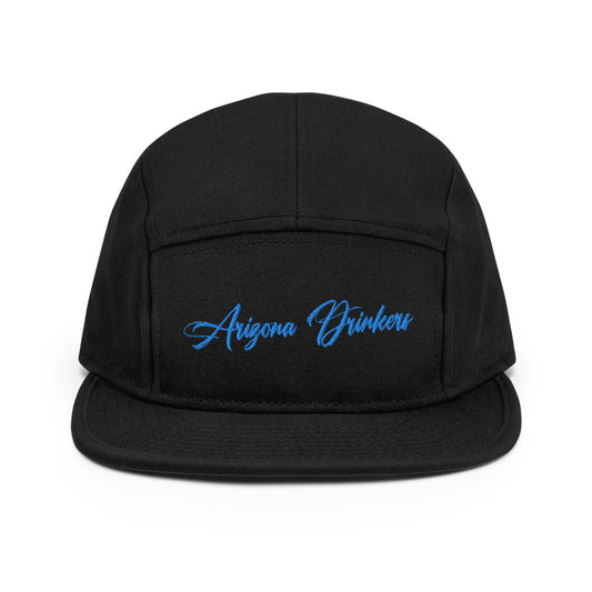 5 Panel Camper with Arizona Drinkers in Blue Color on Front