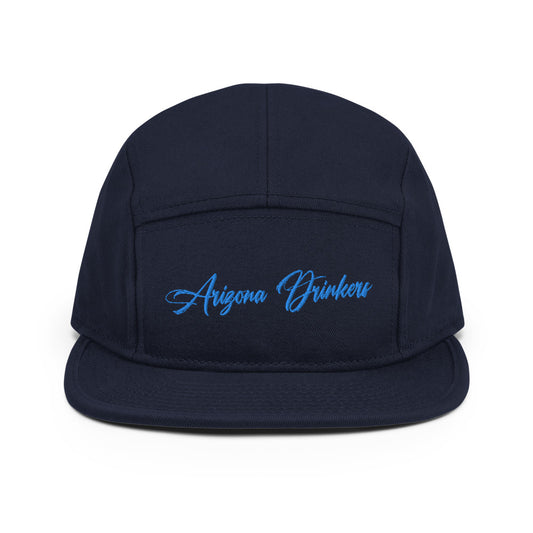 5 Panel Camper with Arizona Drinkers in Blue Color on Front