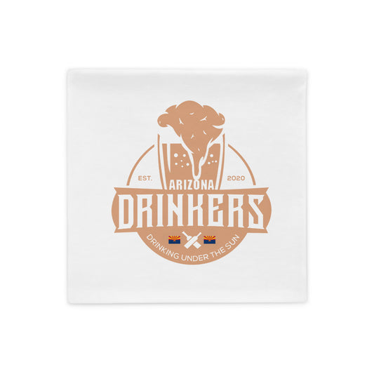 Pillow Case with Arizona Drinkers Logo