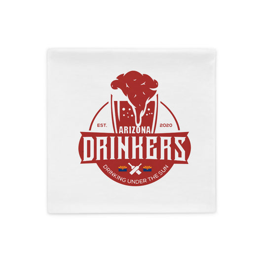 Pillow Case with Arizona Drinkers Logo