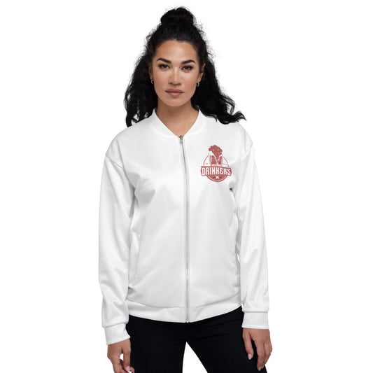 Unisex Bomber Jacket with Arizona Drinkers logo on left chest