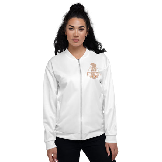 Unisex Bomber Jacket with Arizona Drinkers logo on left chest
