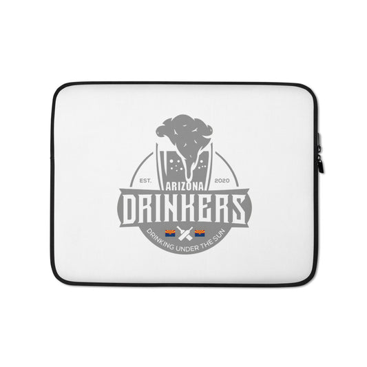 Laptop Sleeve with Arizona Drinkers Logo