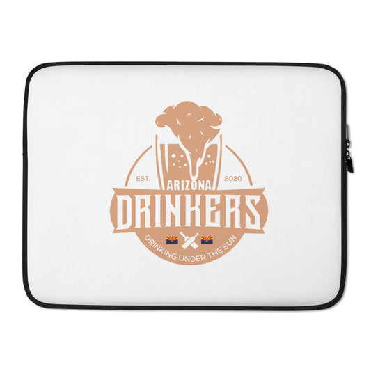 Laptop Sleeve with Arizona Drinkers Logo