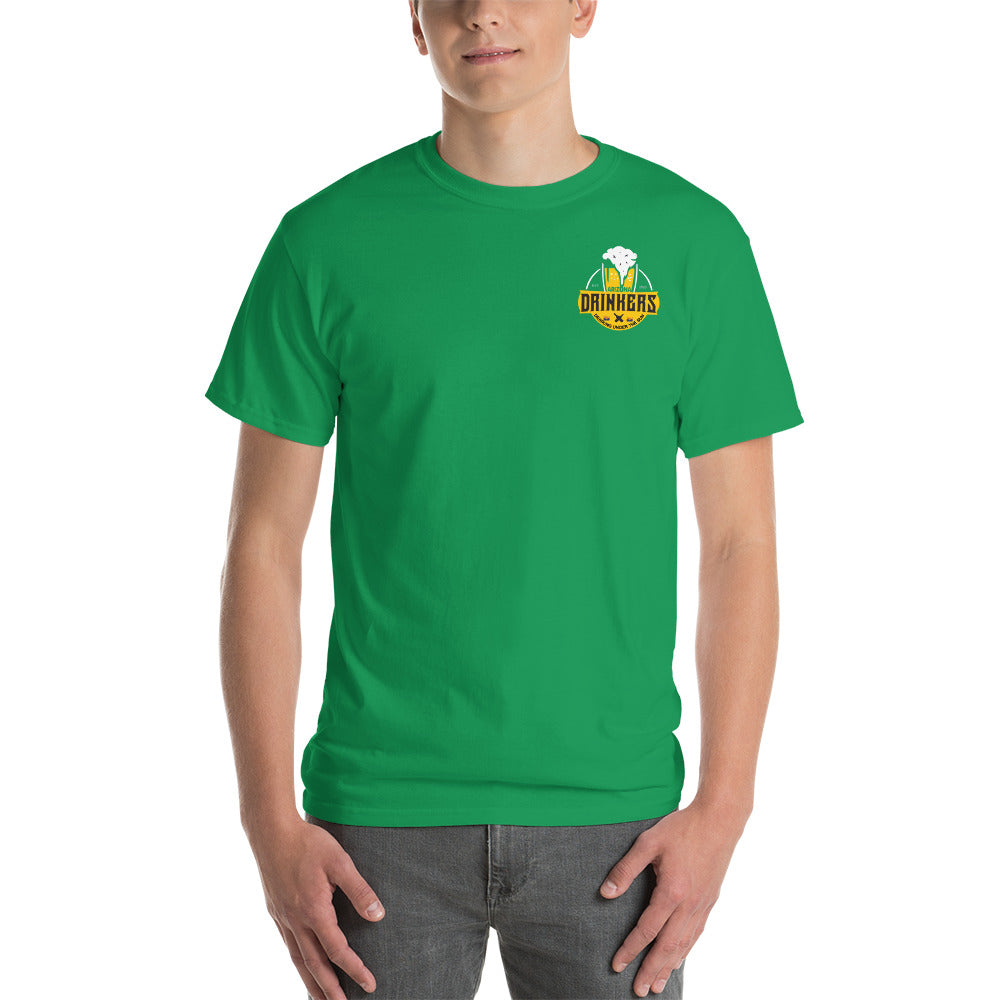 Short Sleeve T-Shirt  with Arizona logo on Front and Drinkers Text on Back