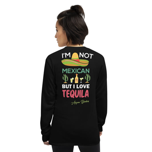 Men’s Long Sleeve Shirt with Arizona Drinkers logo on Front and Drinkers Text on Back