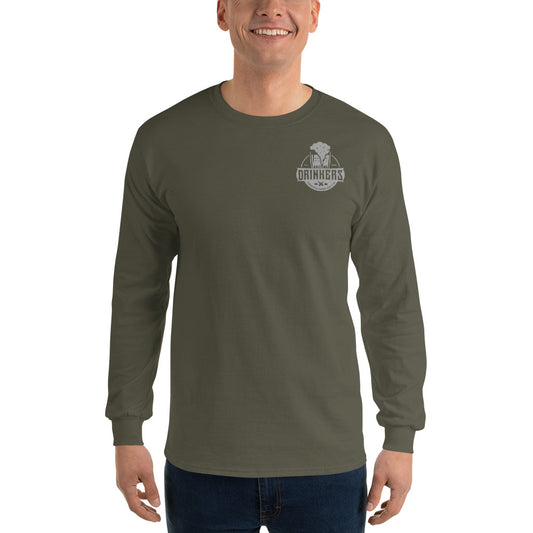 Men’s Long Sleeve Shirt with Arizona Drinkers on left chest