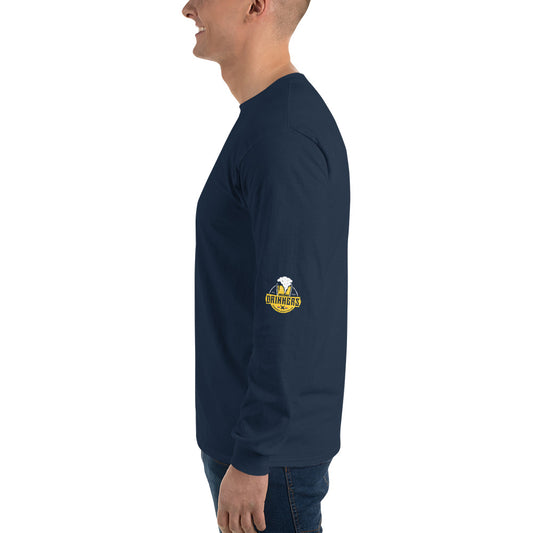 Men’s Long Sleeve Shirt with Arizona Drinkers Logo on both sleeves