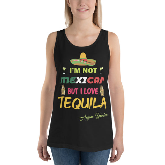 Unisex Tank Top with Arizona Drinkers Text on front