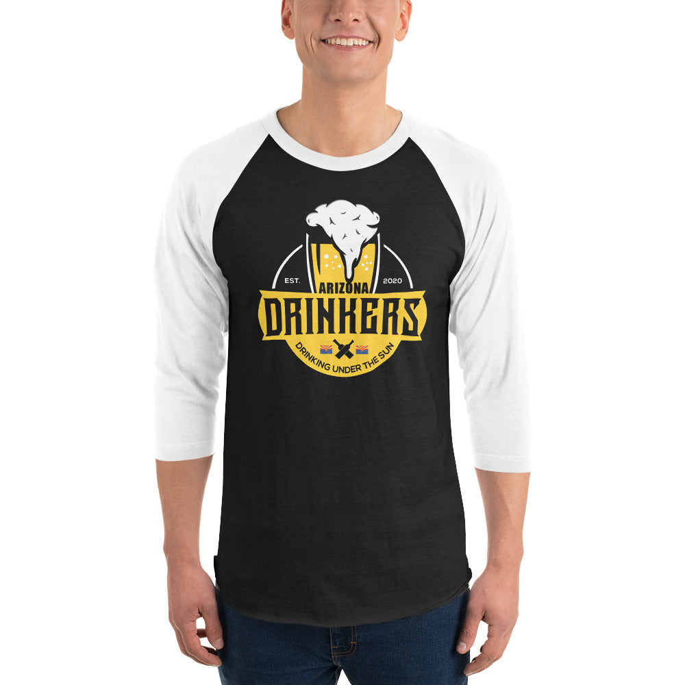 Men's 3/4 Sleeve Raglan Shirt