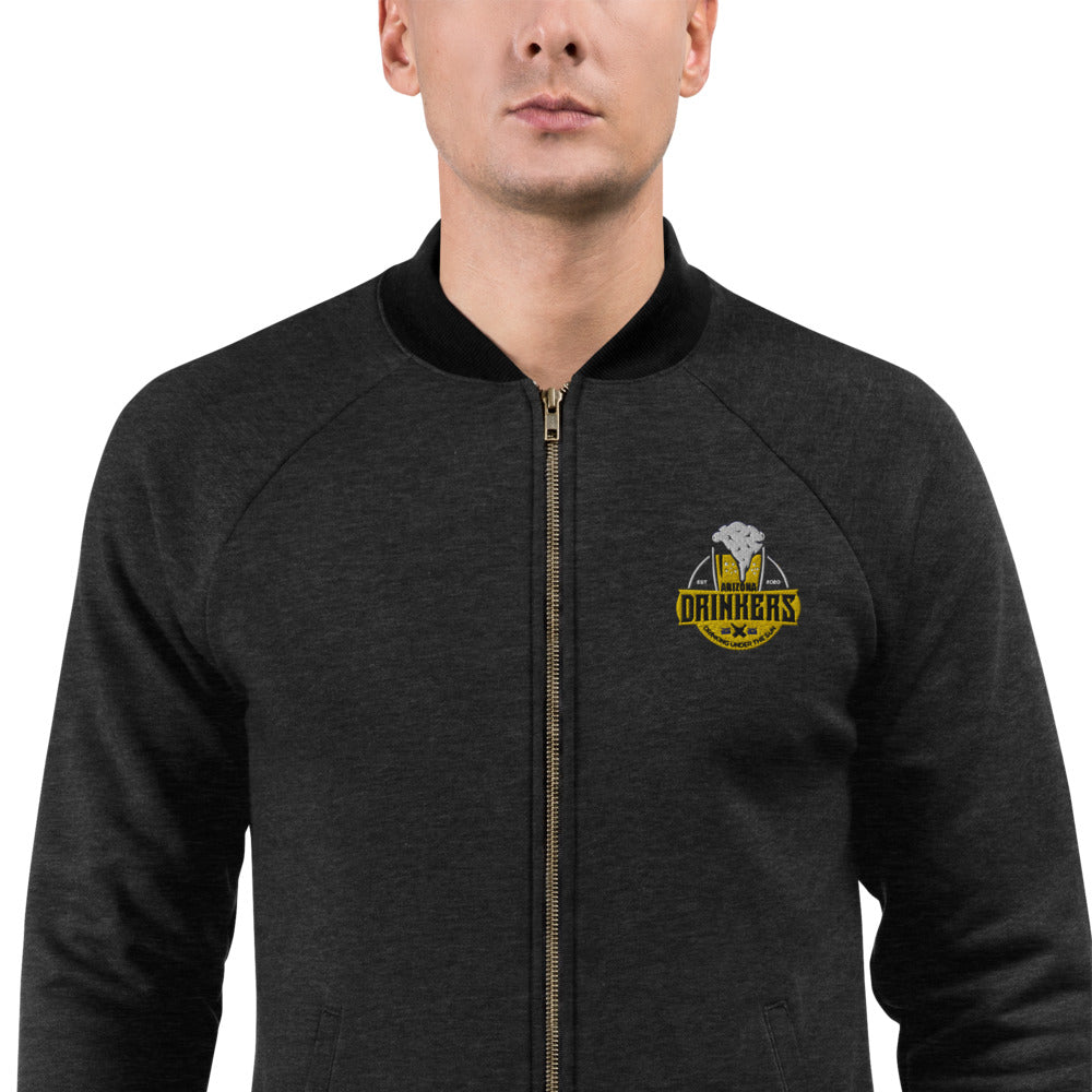 Men's Embroidered Bomber Jacket