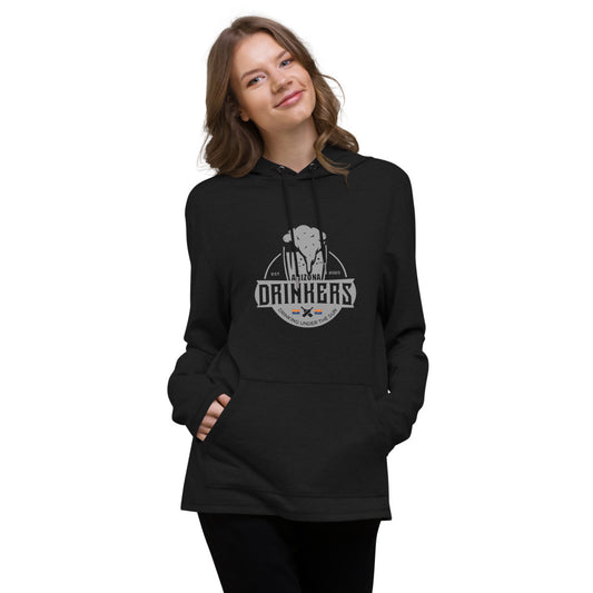Unisex Lightweight Hoodie with Arizona Drinkers Logo on front