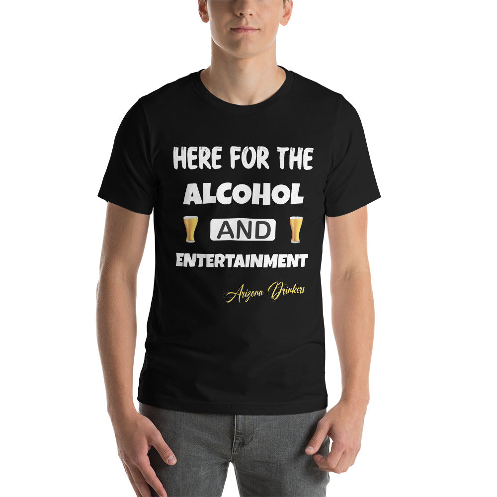 Men's Drinking Fun text with Arizona Drinkers Logo