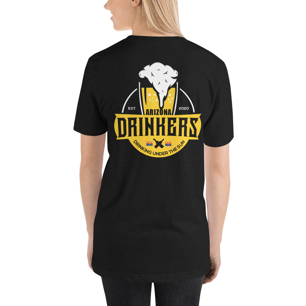 Women's Short Sleeves Shirt Logo on Back